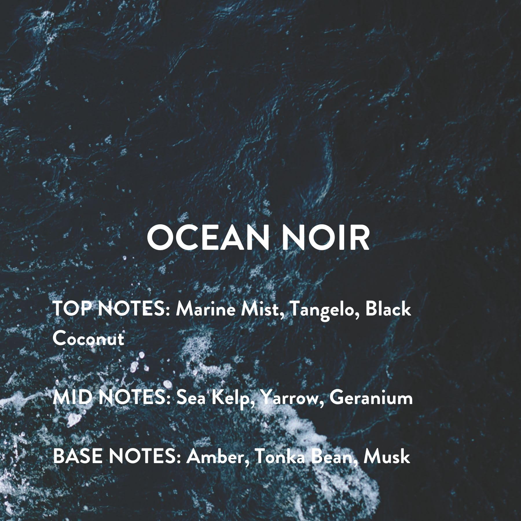 Ocean Noir tangelo note adds brightness for daytime wear