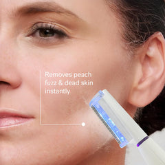 Michael Todd Sonicsmooth Pro+ diamond exfoliation tips close-up for refined texture.