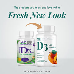 Michael's D3 K2 bone and immune support emphasis for skeletal wellness
