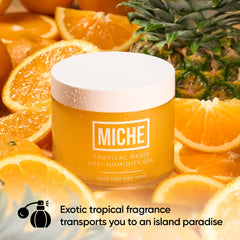 Miche Beauty long-lasting hold gel with easy-dispense bottle for quick styling.