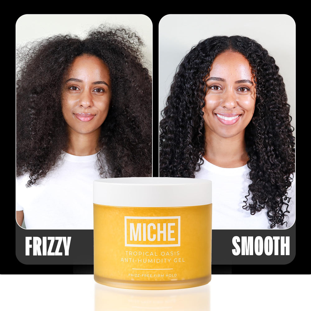 Miche Beauty travel-size curl gel tube ready for on-the-go touch-ups.