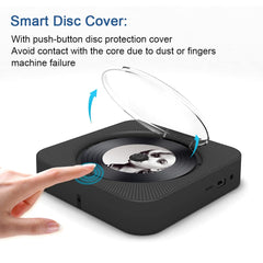 MICOCIOUS portable CD player dual speakers delivering rich sound