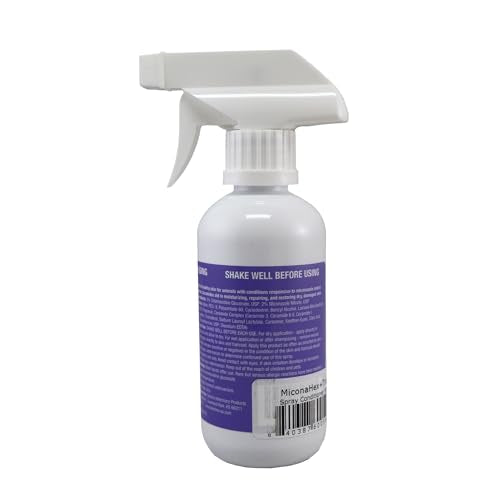 MiconaHex+Triz cat-skin-care-spray aiding moisturization on dry skin areas