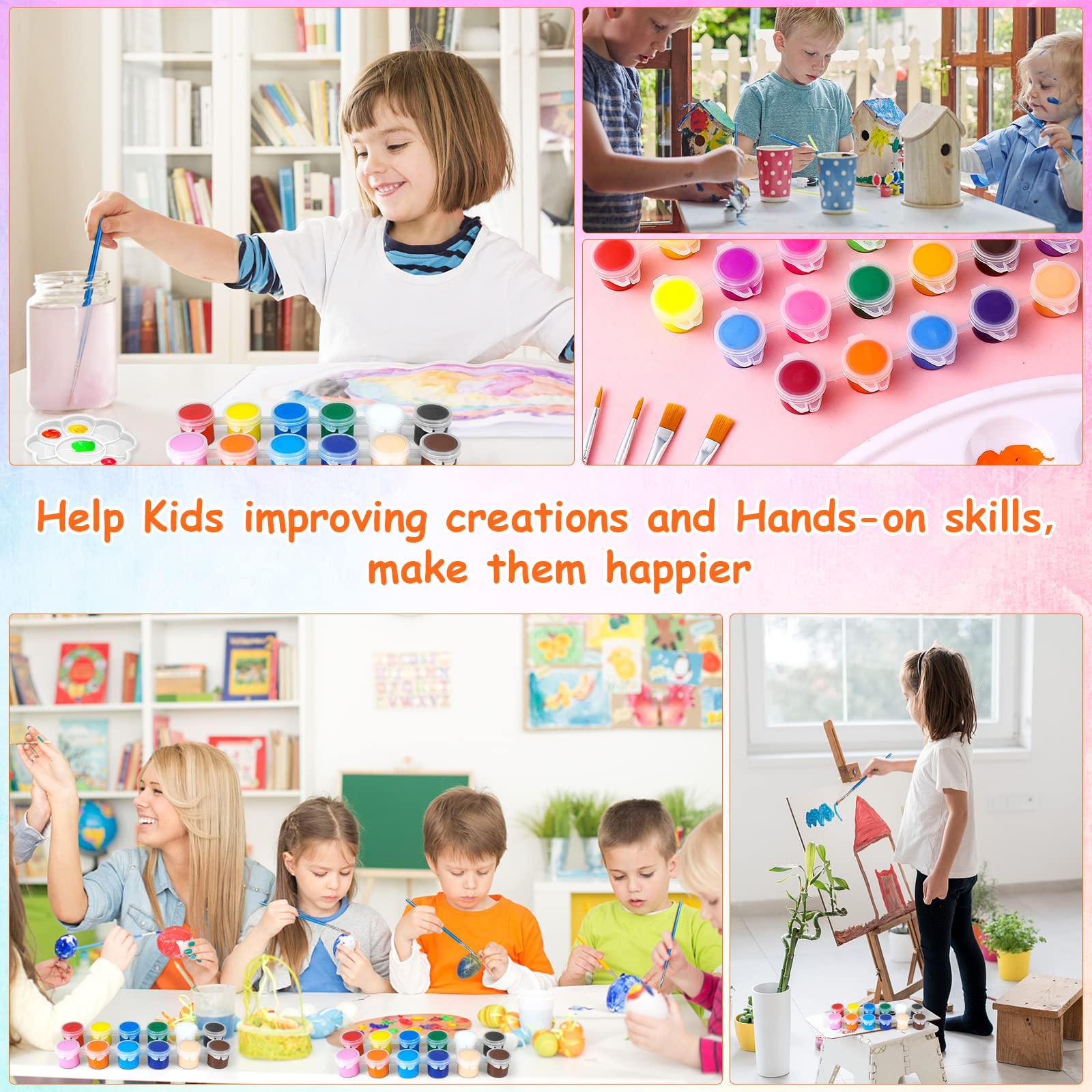 MicoSim classroom and party art kit ideal for gifts and group crafting.