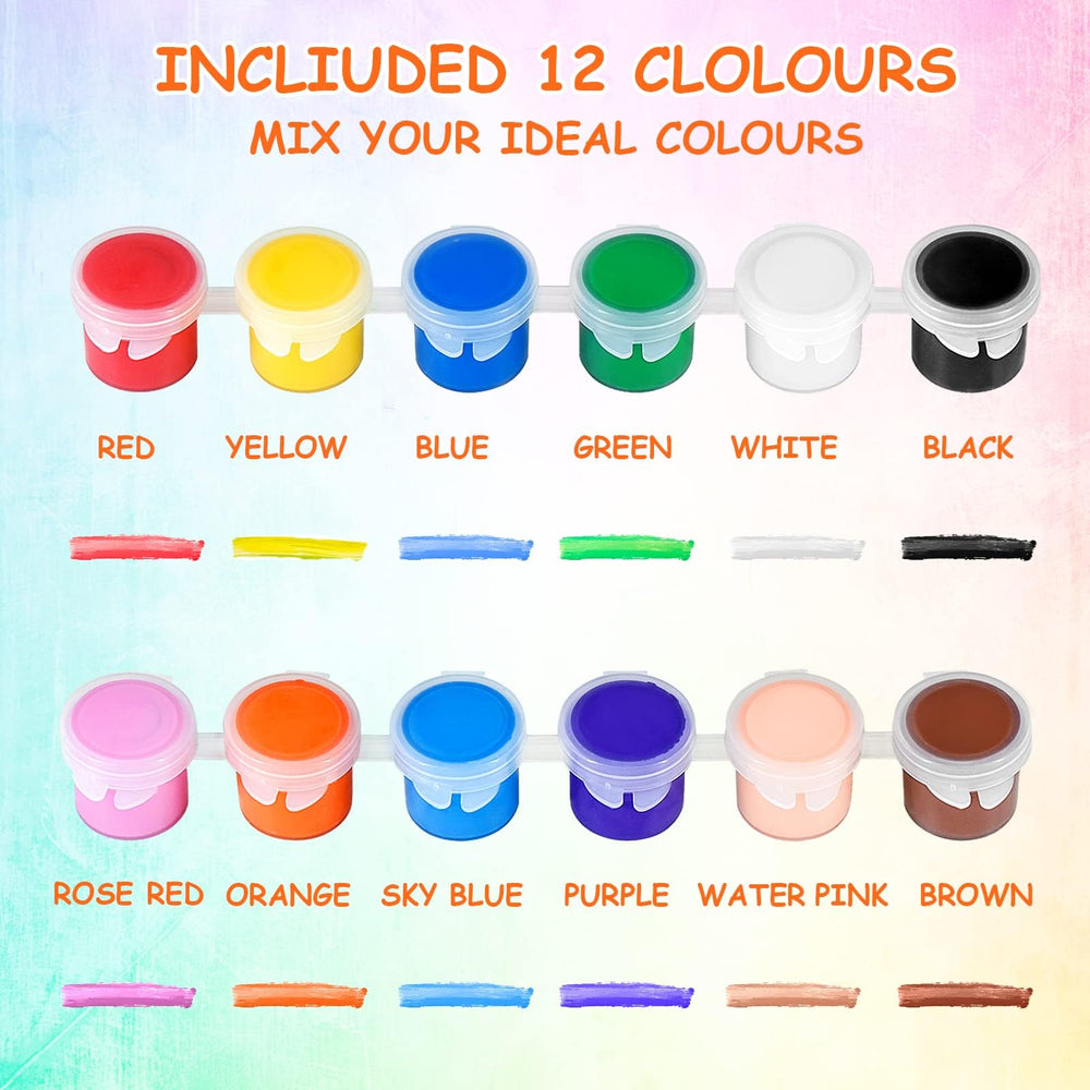 MicoSim mini paint brushes set for detailed accents.
