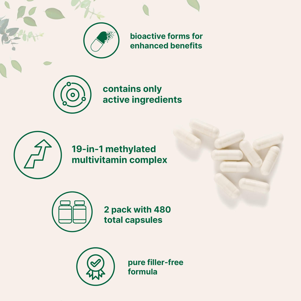 Label on Micro Ingredients bottle lists the 19-in-1 formula and key ingredients