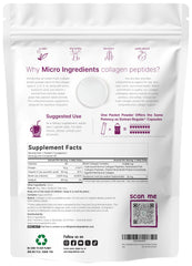 Micro Ingredients 8-in-1 collagen blend sachet for hydration and routine support.