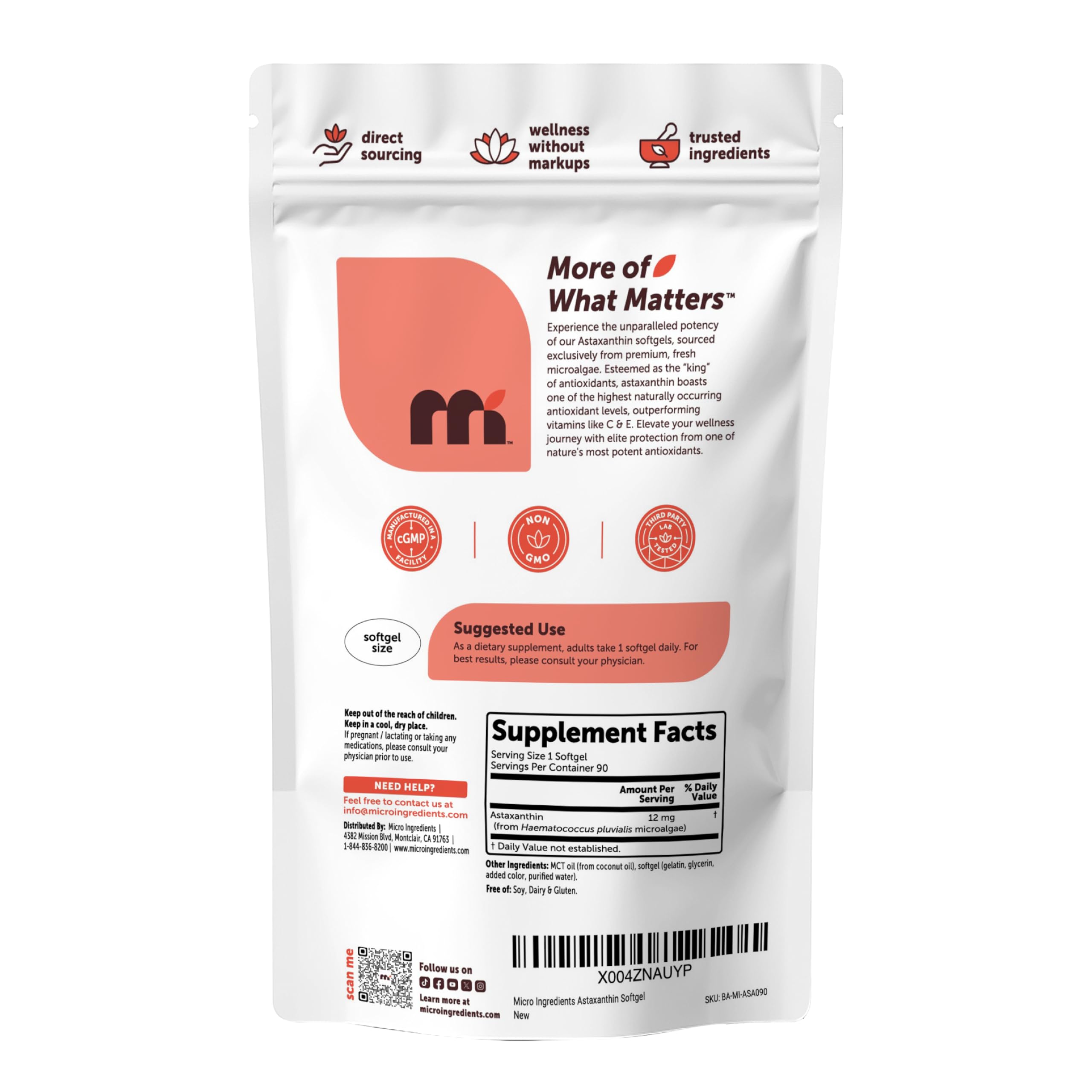 Gluten-free dairy-free soy-free formula supports sensitive diets.