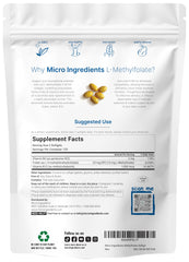Bottle showing Micro Ingredients 3-in-1 B vitamin complex for daily support.