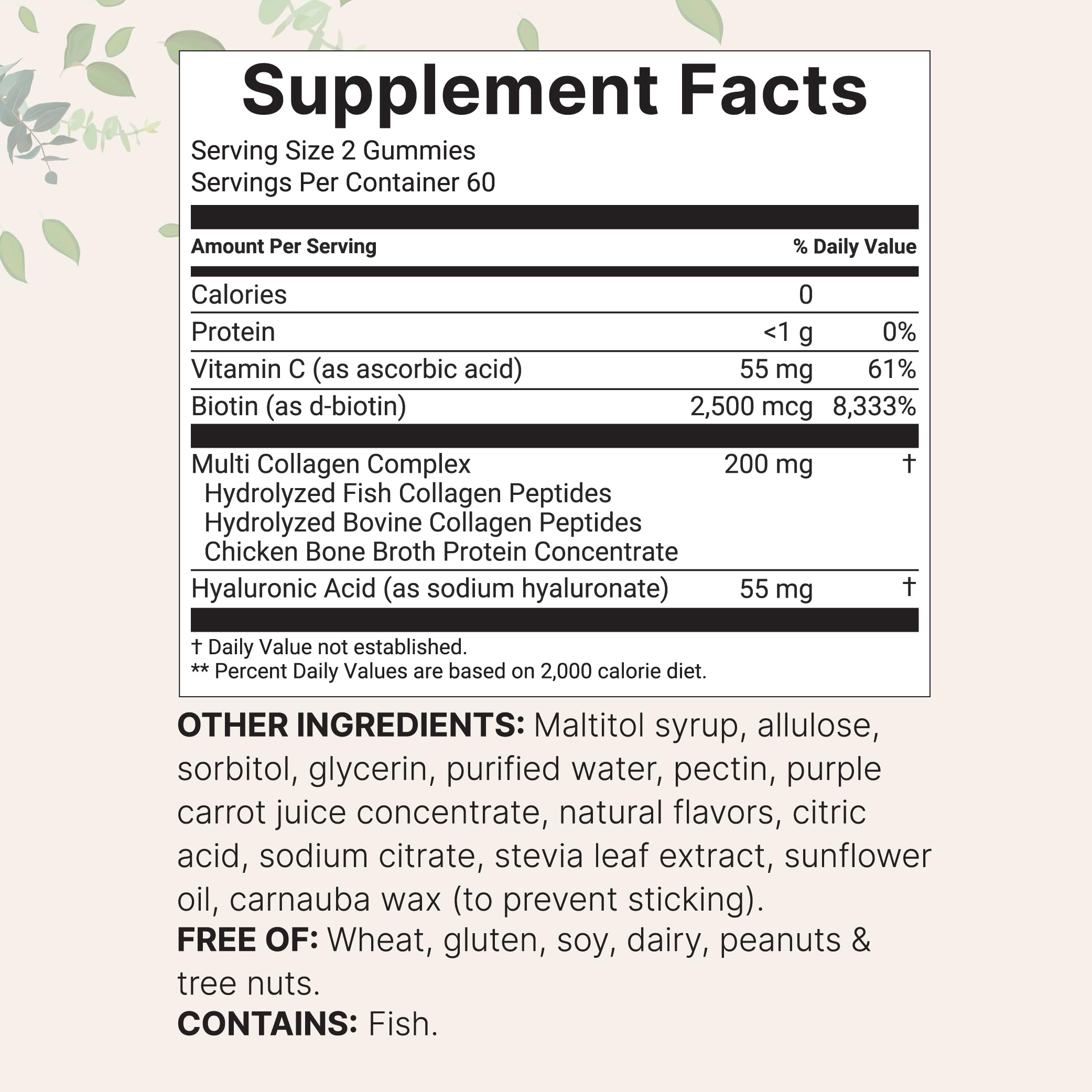 Micro Ingredients berry flavor gummies offering a fruity, convenient daily collagen boost