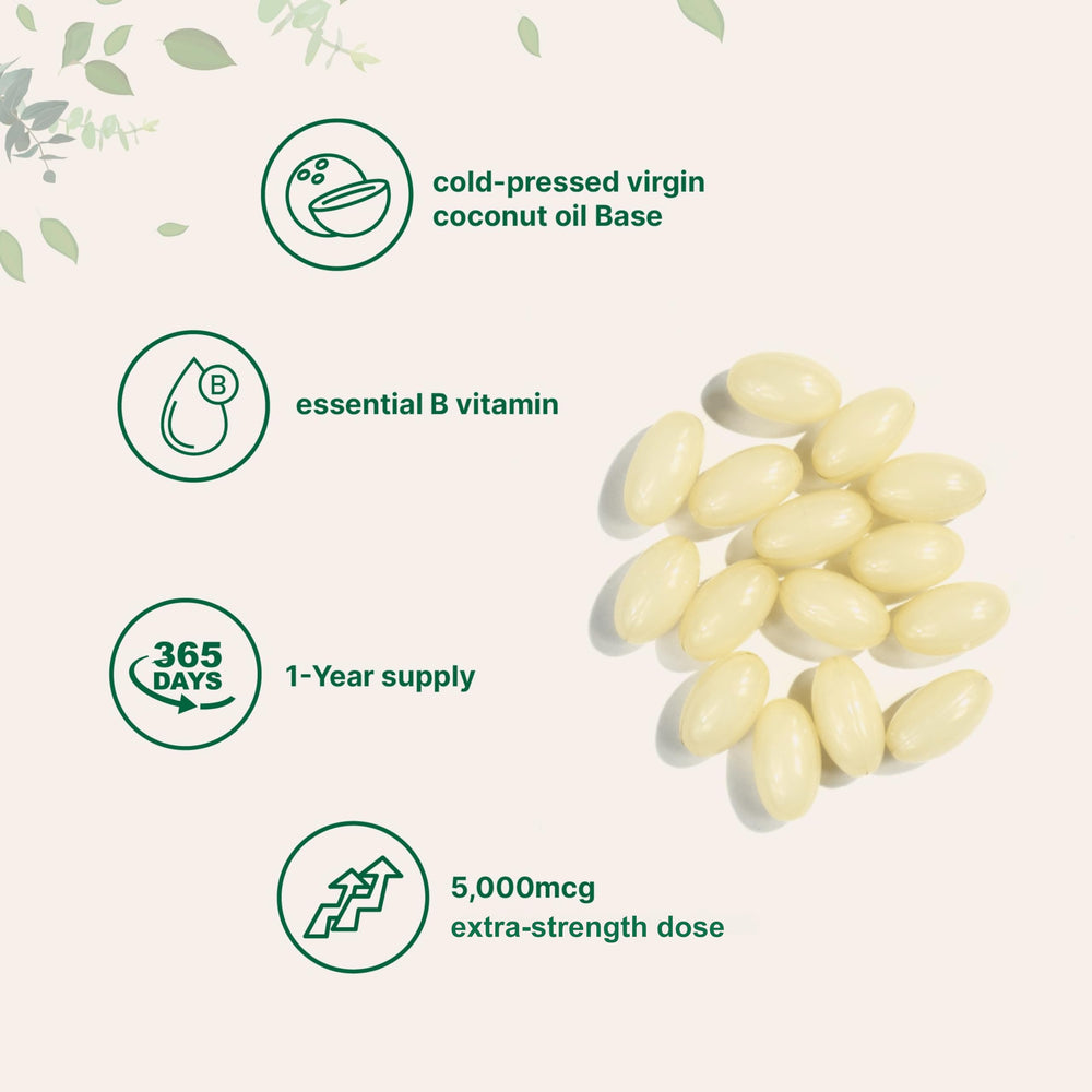 Biotin 5000mcg dosage close-up by Micro Ingredients for easy daily use