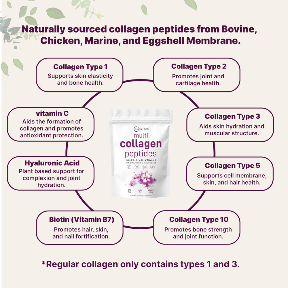 Micro Ingredients Biotin and Hyaluronic Acid ingredients close-up highlighting hydration support.