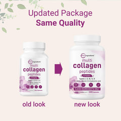 Micro Ingredients biotin hyaluronic acid vitamin C capsules for absorption and strength