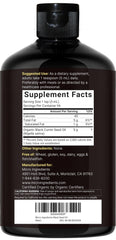 Micro Ingredients Black Seed Oil bottle pouring into a spoon for recipes.
