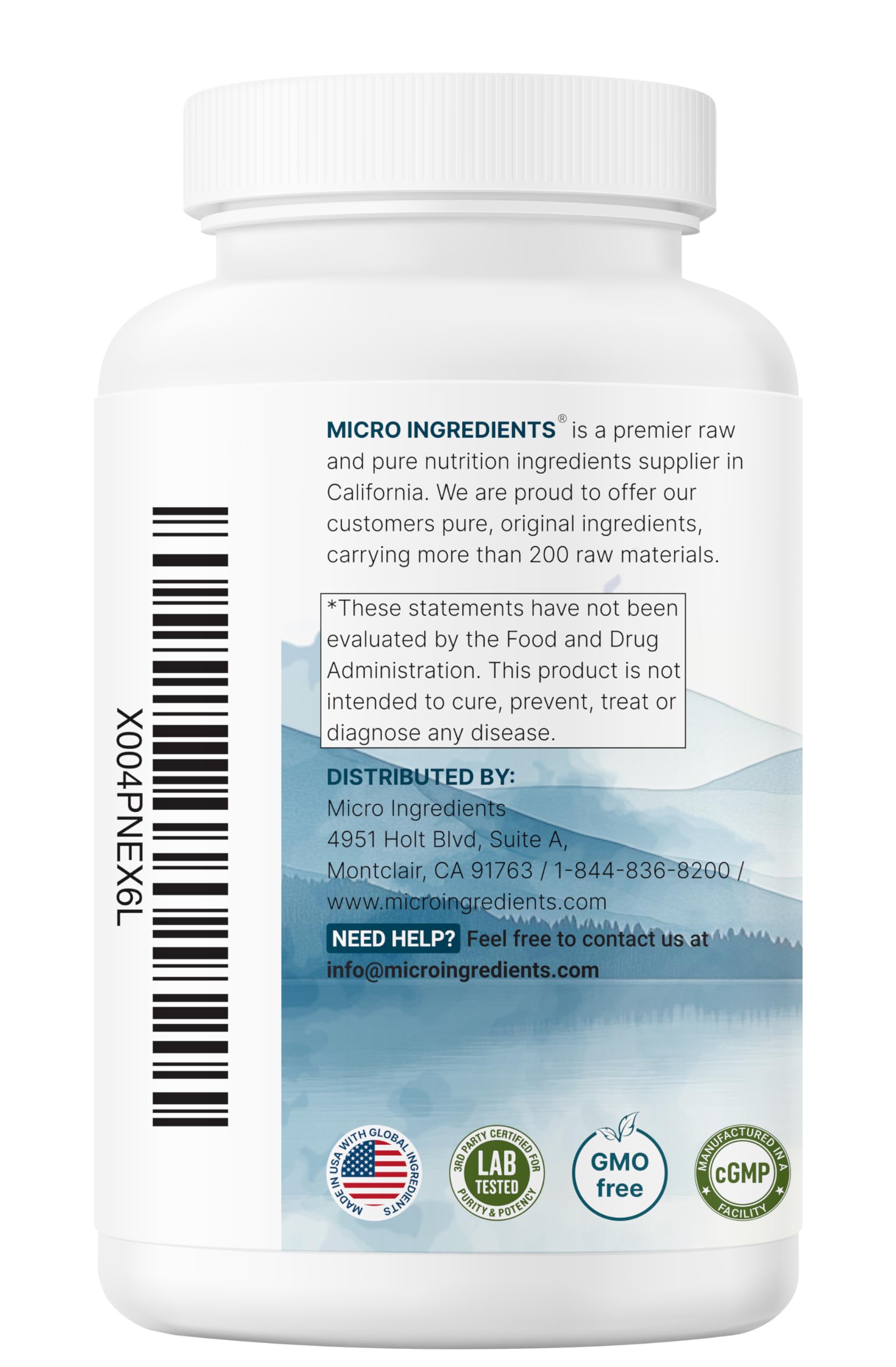 Micro Ingredients bottle in hand demonstrates easy daily use.