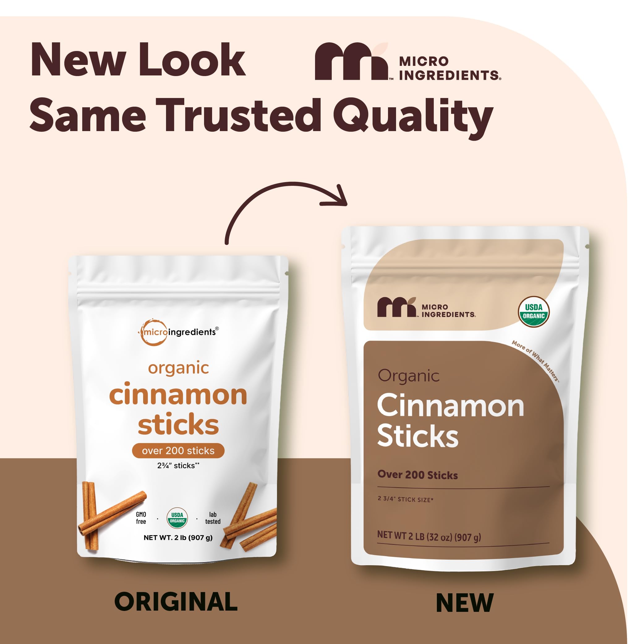 2lb pouch from Micro Ingredients supports extended pantry use.