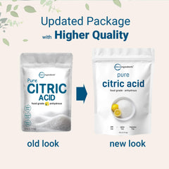 Micro Ingredients citric acid dissolves easily for recipes and DIY projects