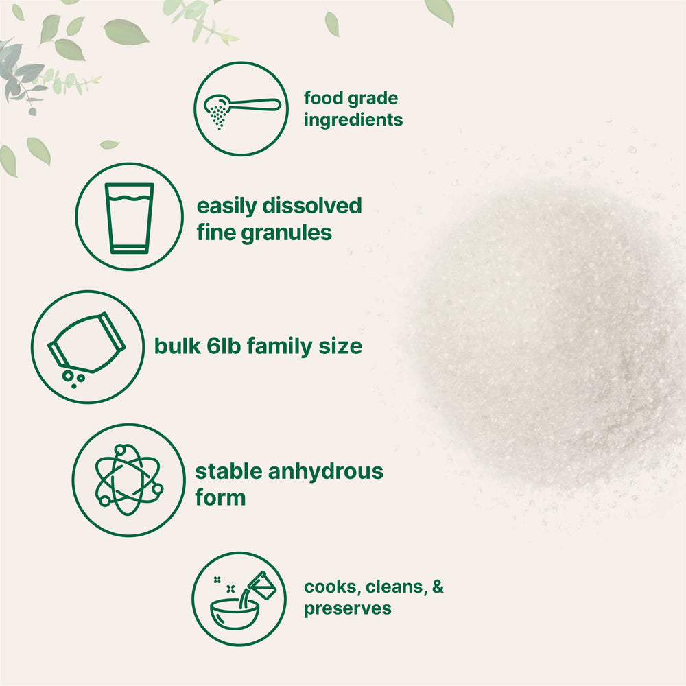 Micro Ingredients citric acid food-grade safety verified by third-party testing