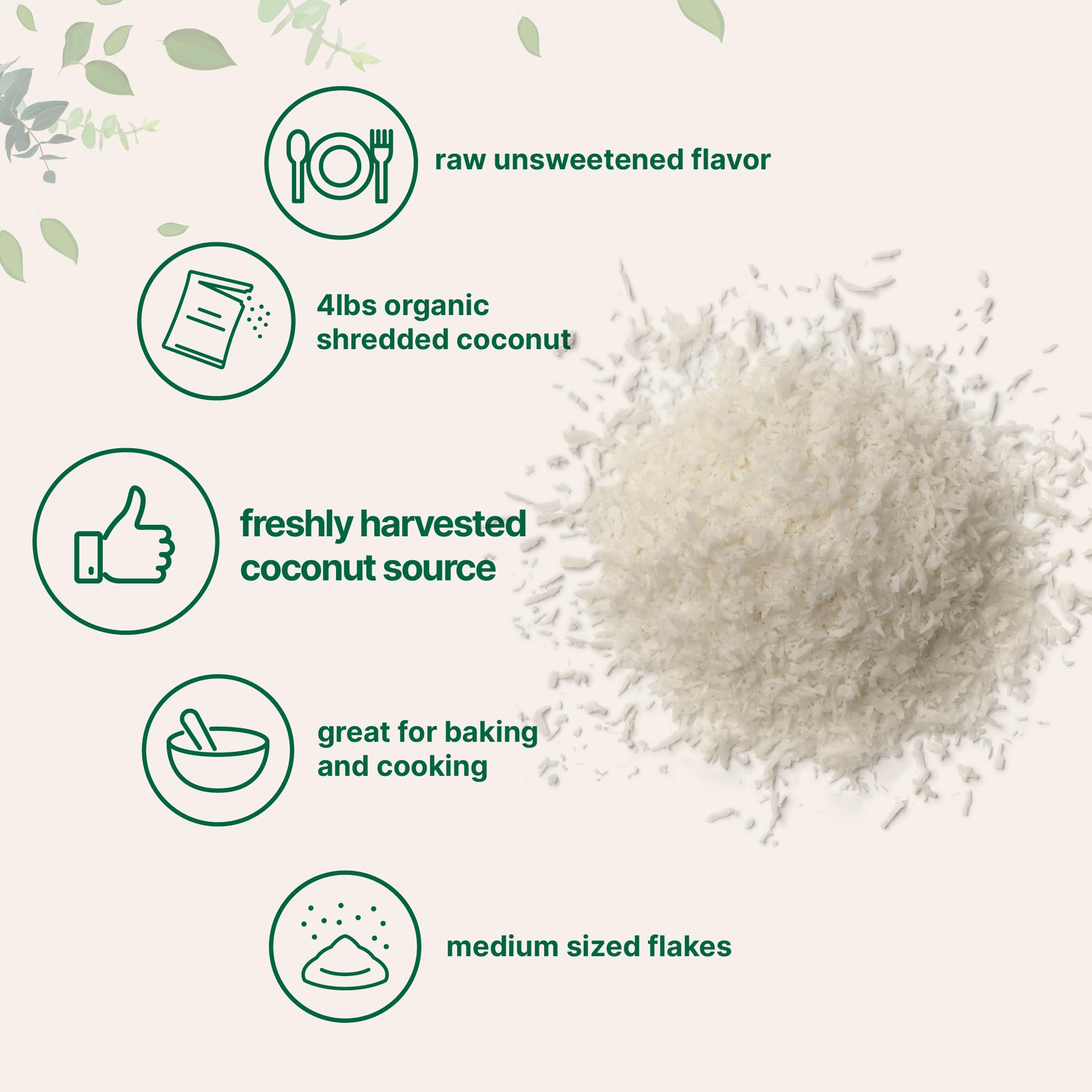 Micro Ingredients coconut flakes enhance coffee, yogurt, and granola with tropical aroma.