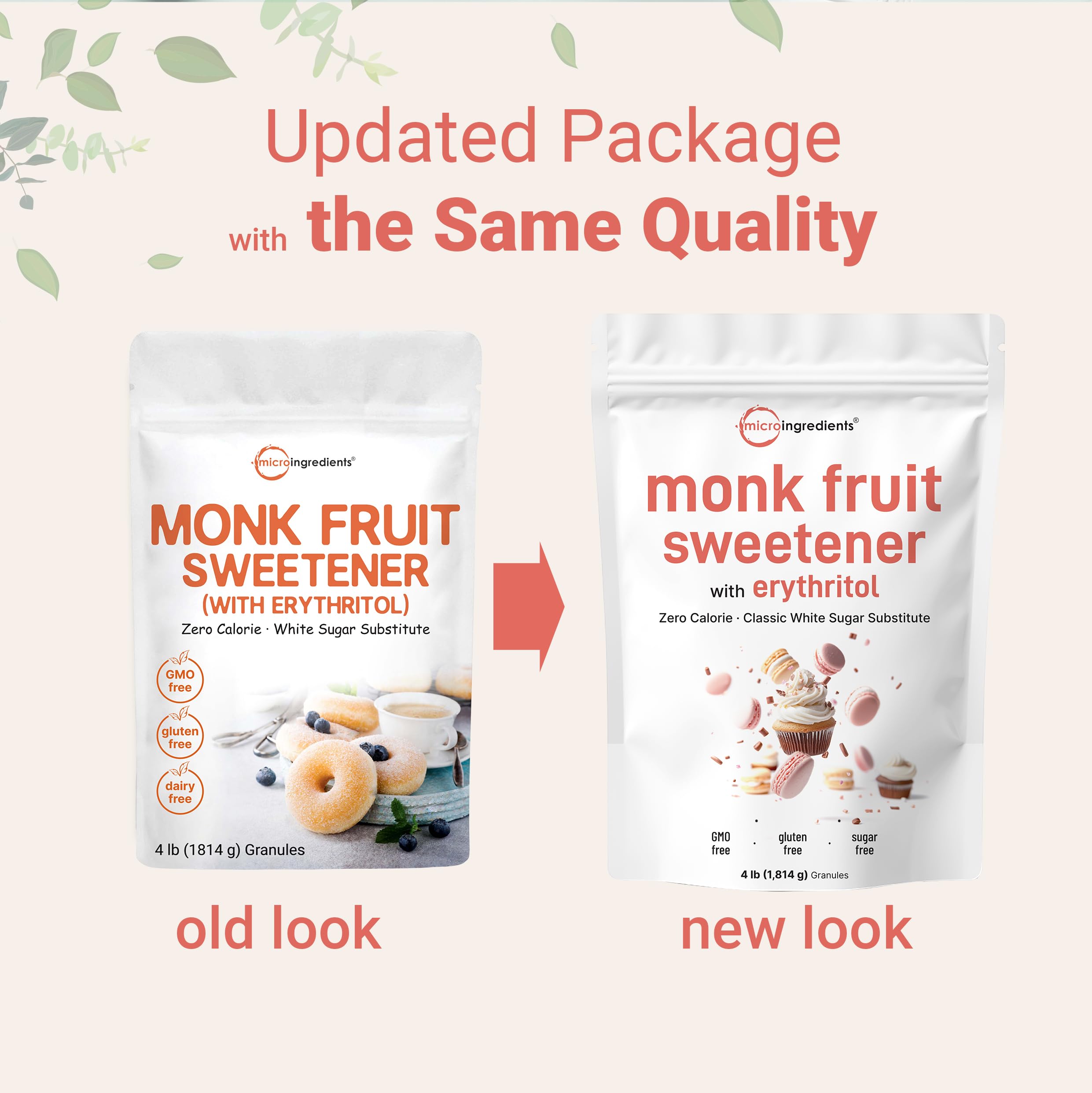 Micro Ingredients monk fruit sweetener enhances coffee flavor with zero calories.