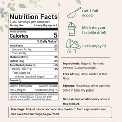 Micro Ingredients turmeric powder close-up shows a vibrant curcumin-rich golden hue.