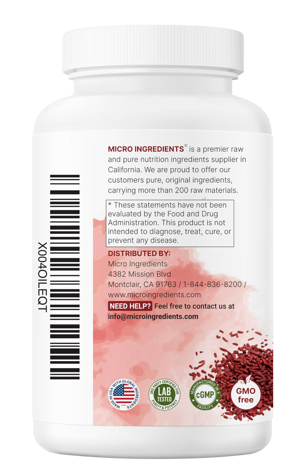 Micro Ingredients bottle on kitchen counter suggests a daily wellness routine.
