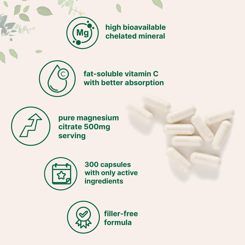 Micro Ingredients bottle highlights added fat-soluble vitamin C as ascorbyl palmitate.