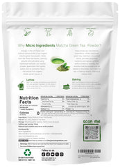 Micro Ingredients first harvest matcha leaves for authentic flavor and smooth mixing.