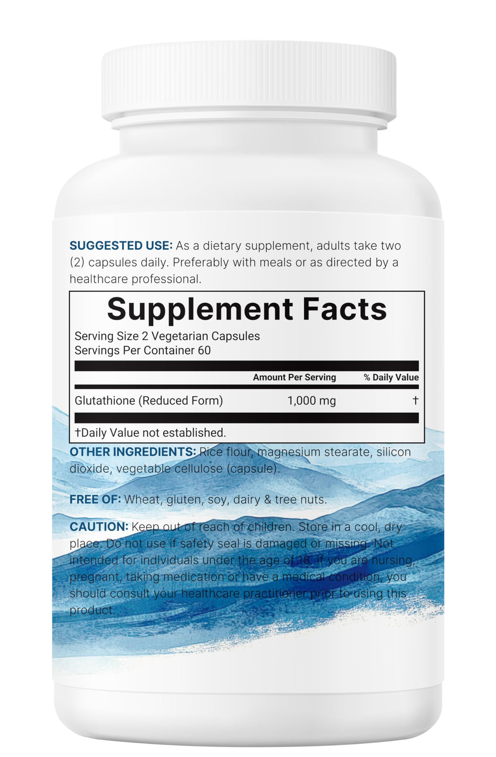 Micro Ingredients Glutathione pour image suggesting convenient daily dosing