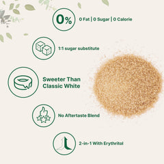 Sweetener dissolving in coffee with Micro Ingredients branding