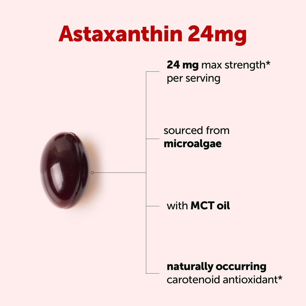 Haematococcus pluvialis microalgae source used for astaxanthin in Micro Ingredients product.