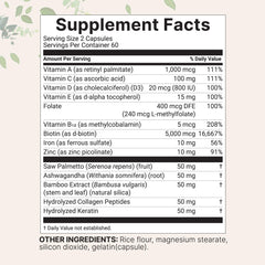 Close-up of Micro Ingredients capsules showing easy two-capsule serving