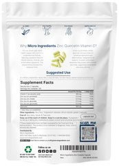 Micro Ingredients immunity pouch packaging highlighting the 6-in-1 formula.