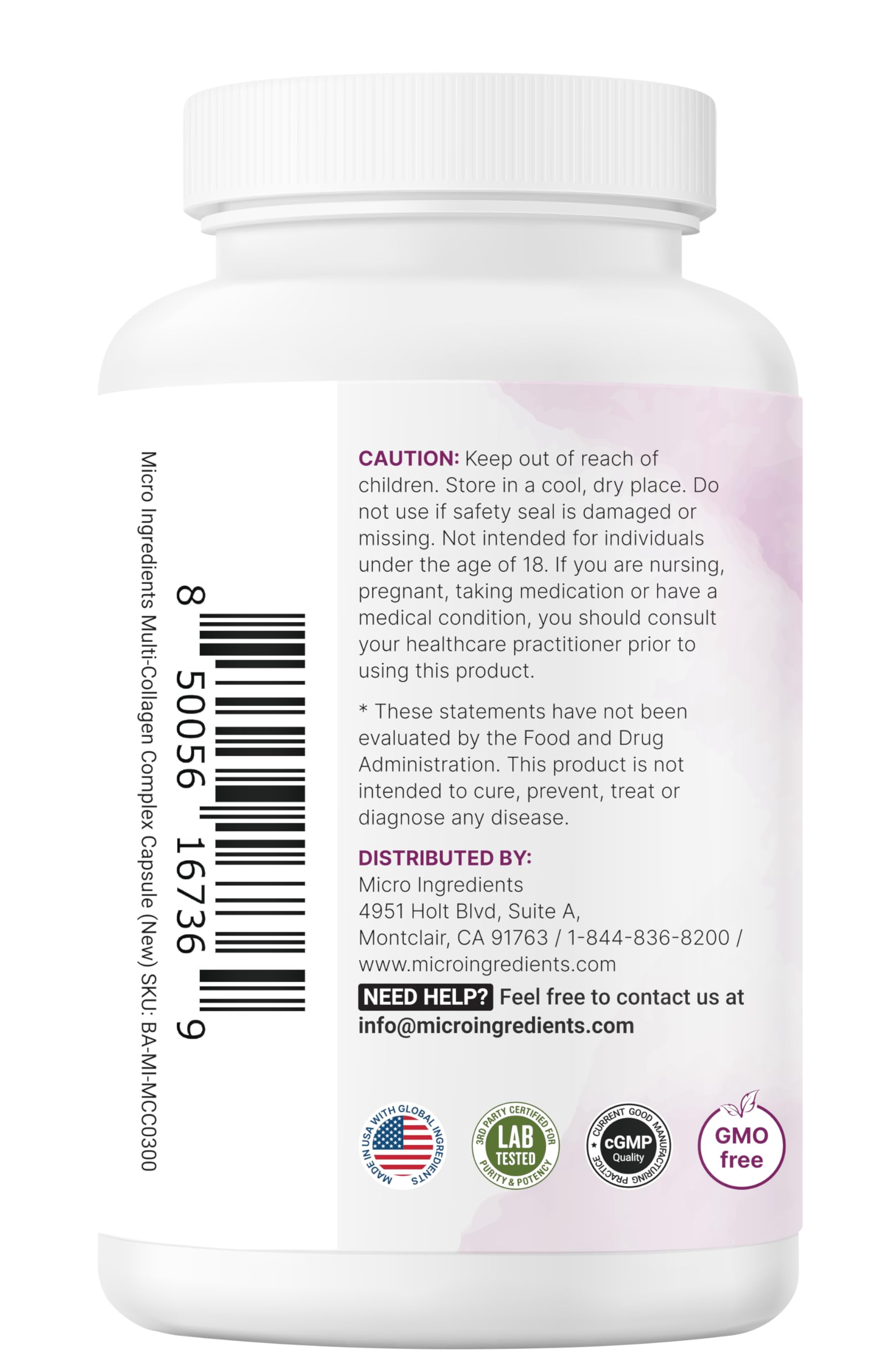 Micro Ingredients keto and paleo friendly collagen for diet-conscious use