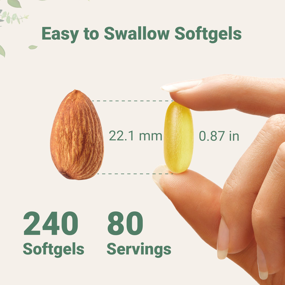 Micro Ingredients lemon-flavored omega-3 bottle provides a refreshing daily option
