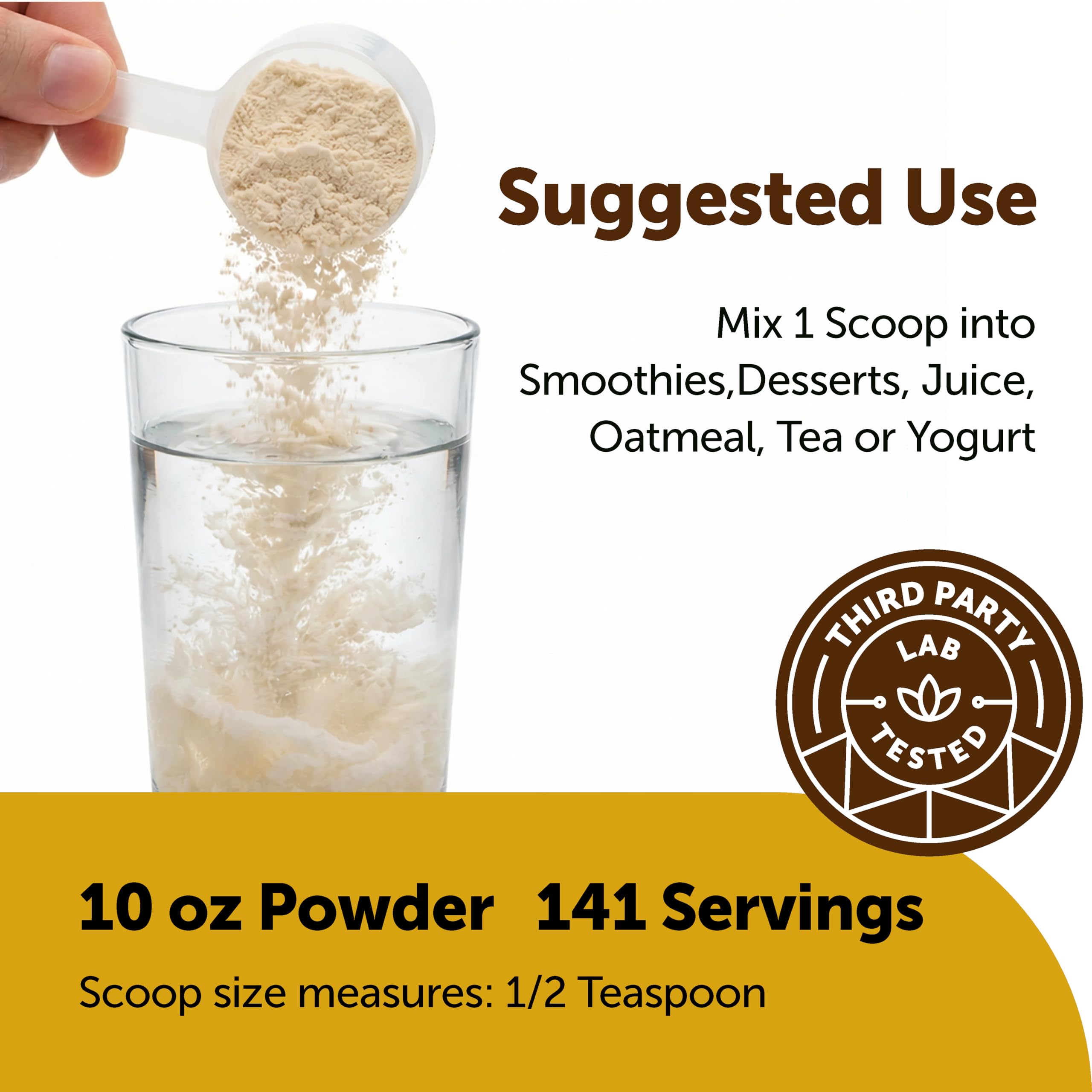 Micro Ingredients lemon juice powder ideal for baking and dessert recipes