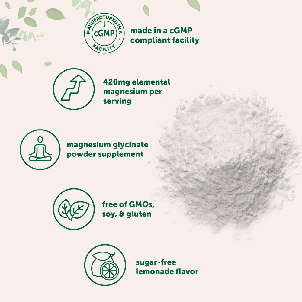 Dissolving Micro Ingredients magnesium powder in water for a refreshing citrus drink.
