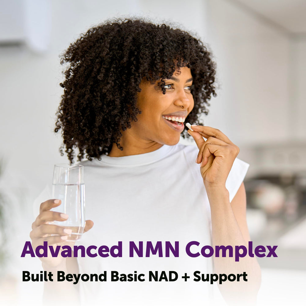 Micro Ingredients NMN Complex vegan capsules emphasize a filler-free formula
