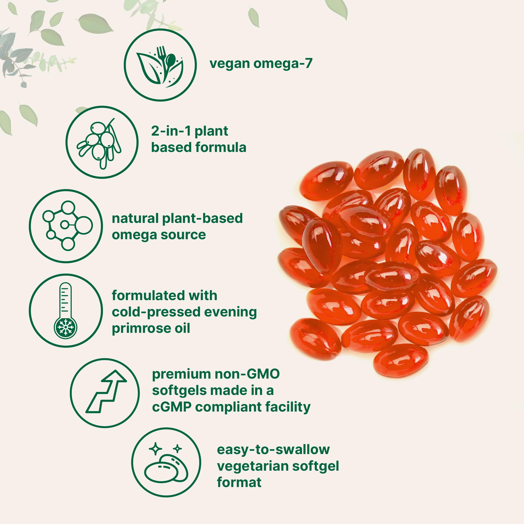 Micro Ingredients vegetarian softgels in a convenient pouch for portable lifestyle support.