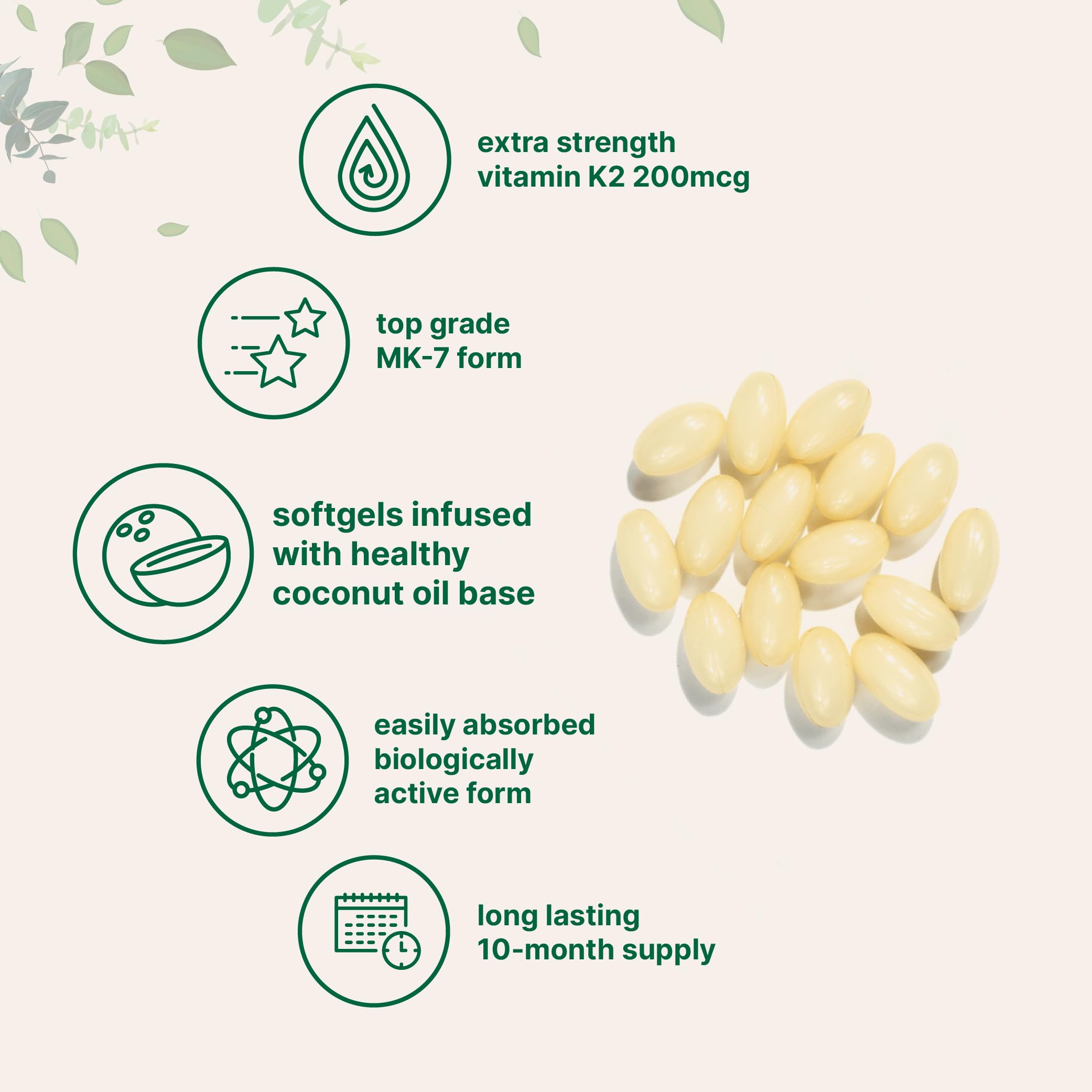 Micro Ingredients non-GMO vitamin K2 MK-7 for a pure, allergen-conscious option.