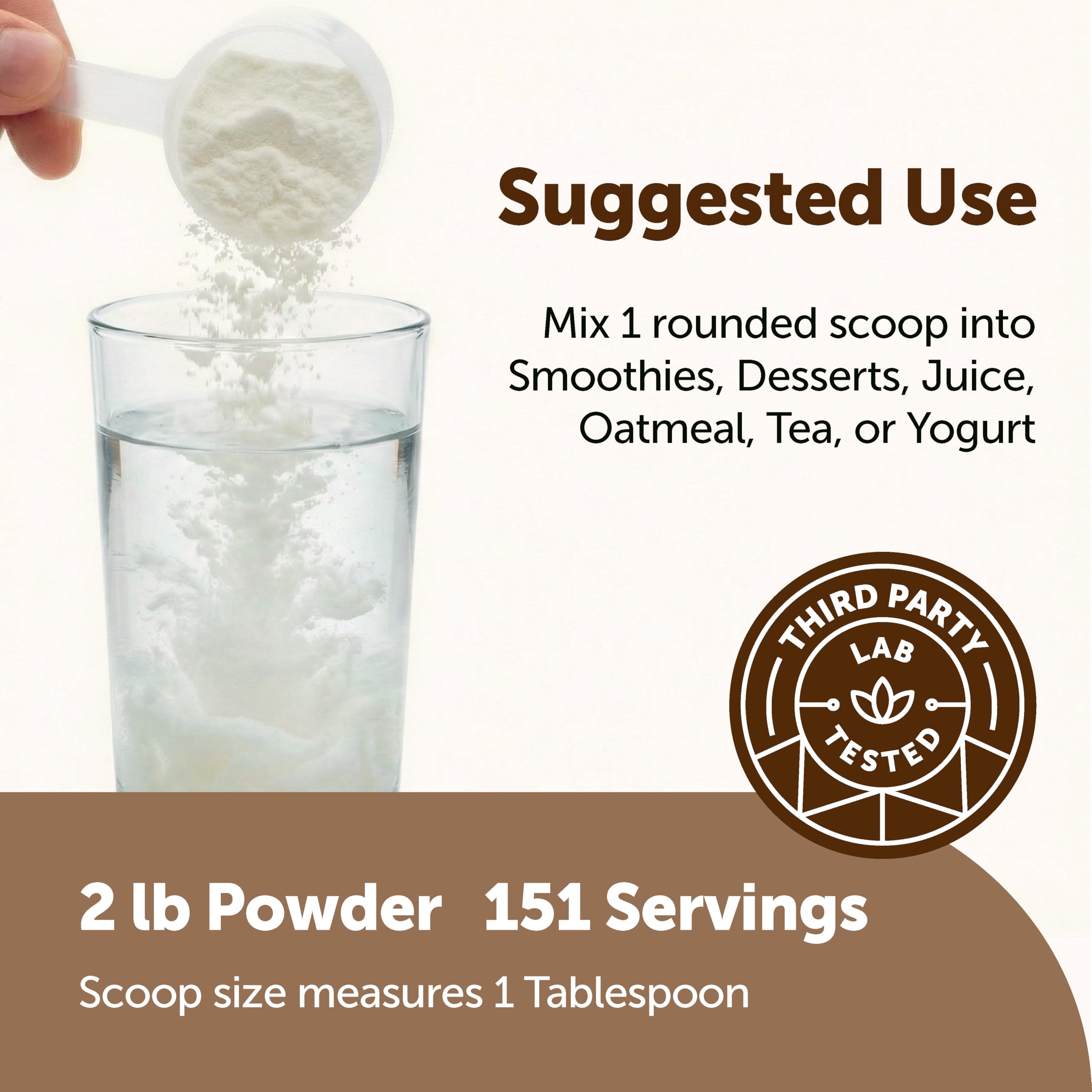 Micro Ingredients Organic Coconut Milk Powder tea latte creation for creamy texture