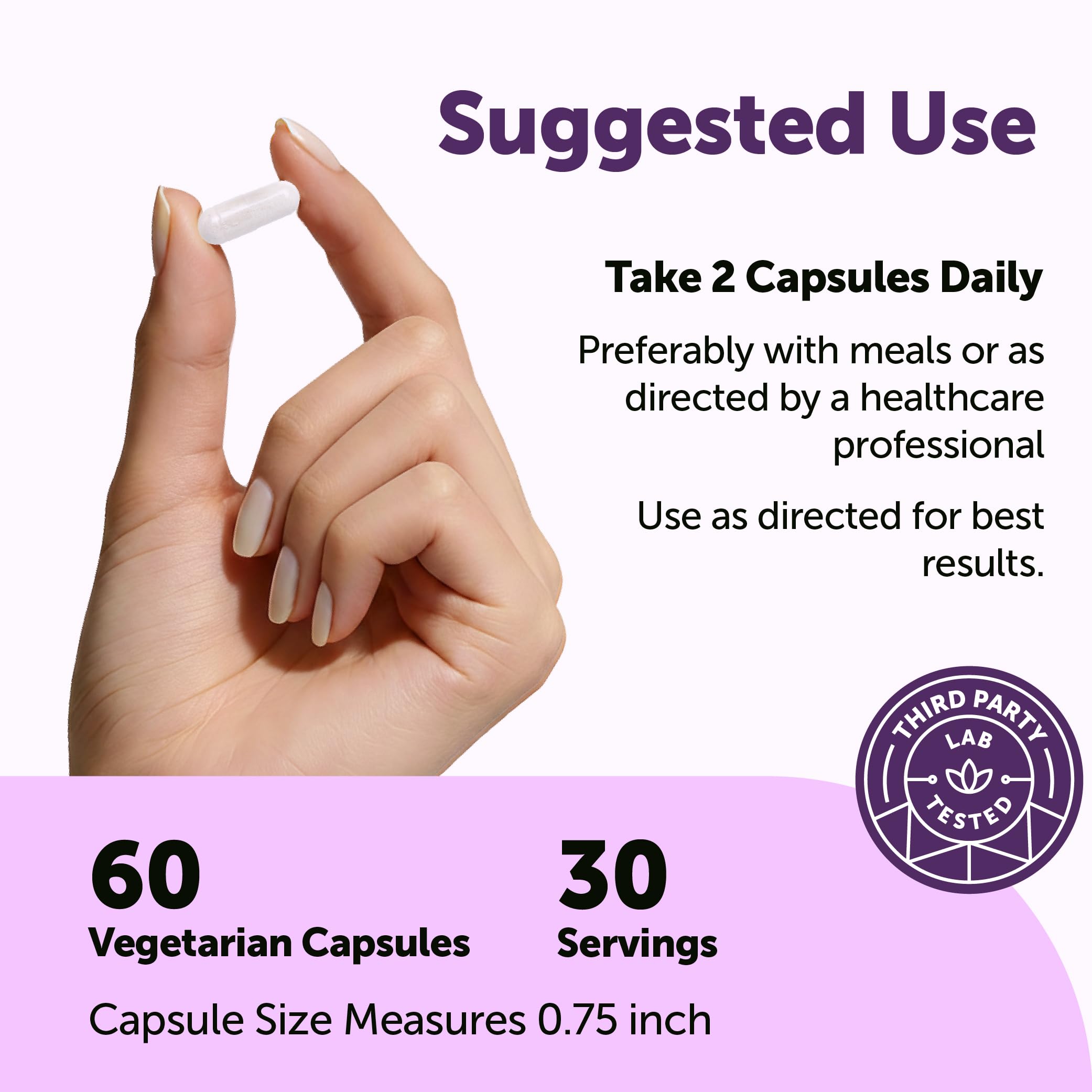Non-GMO and allergen-free Micro Ingredients NAD+ complex label.