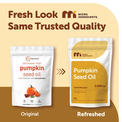 Micro Ingredients softgels close-up, convenient daily supplement with saw palmetto.