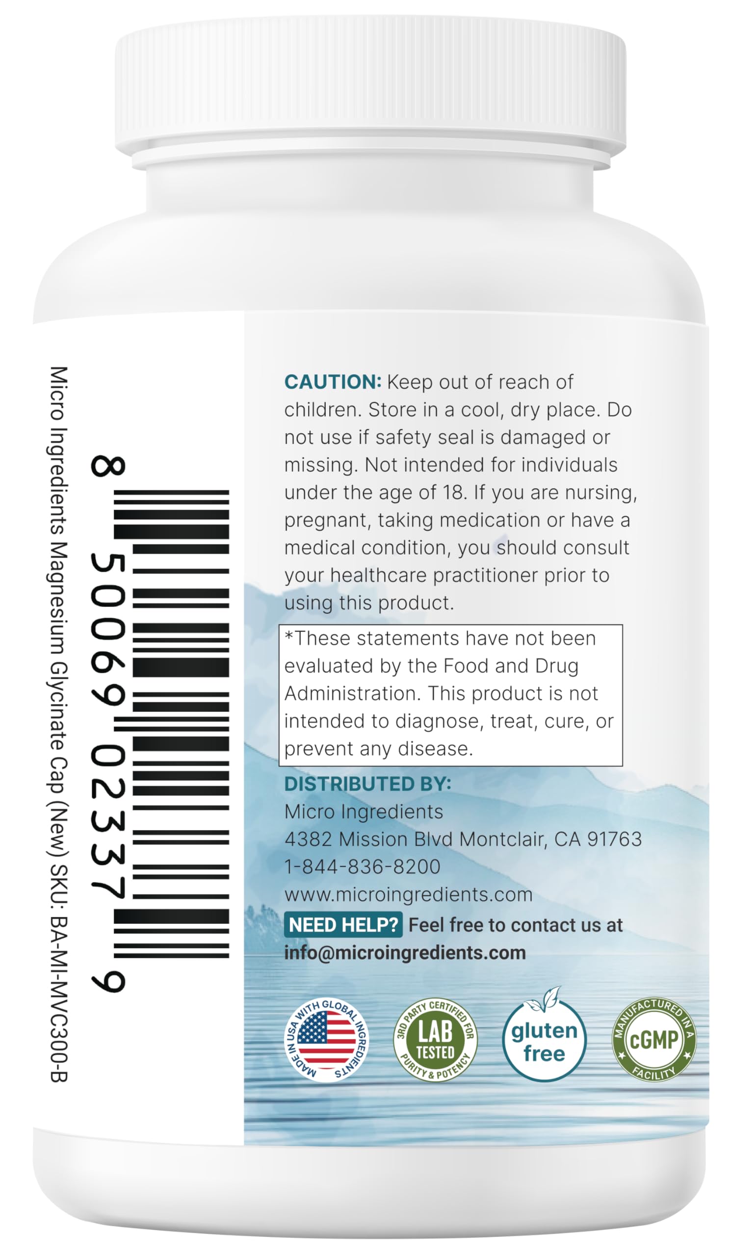 Micro Ingredients daily-use bottle supports everyday wellness and muscle function.