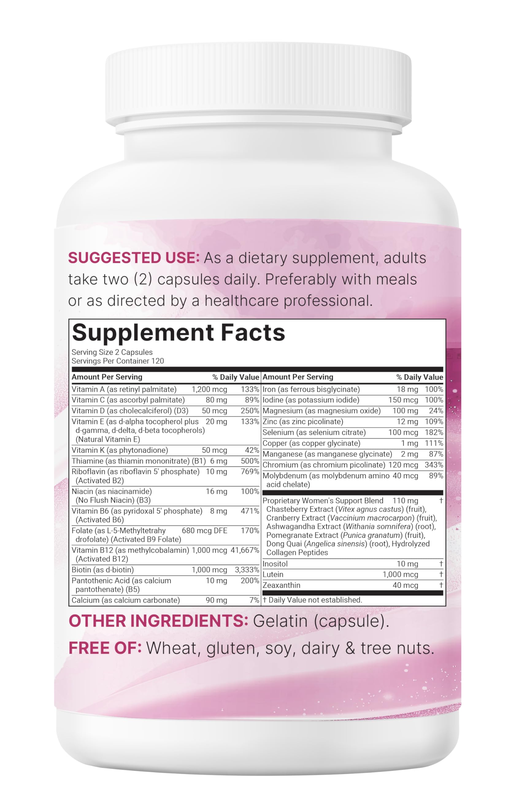 Herbal blend with chasteberry cranberry signals targeted women's support from Micro Ingredients
