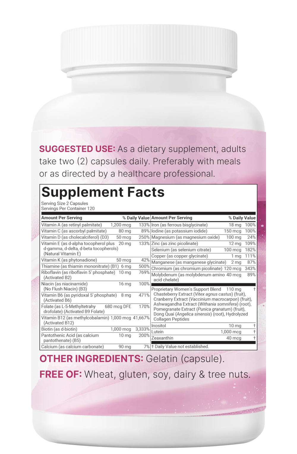Herbal blend with chasteberry cranberry signals targeted women's support from Micro Ingredients