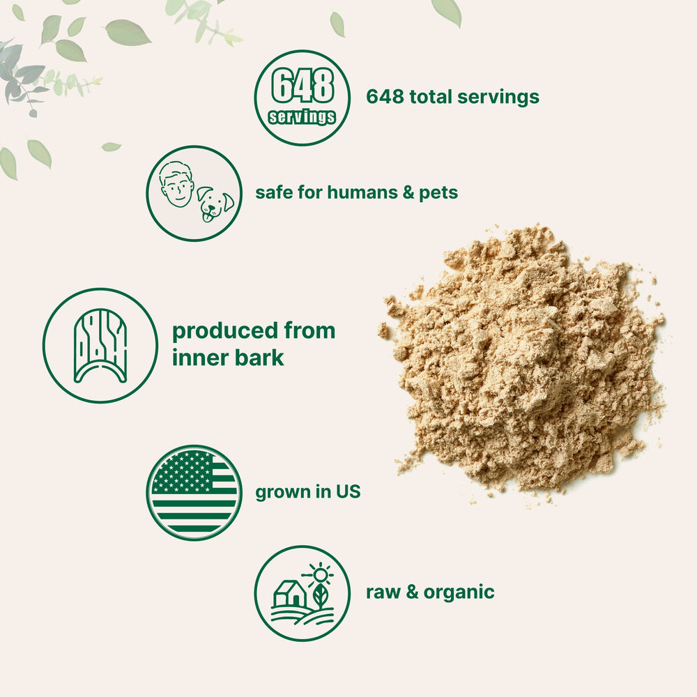 Micro Ingredients slippery elm powder blended into a shake for throat comfort