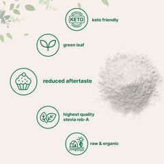 Micro Ingredients Stevia Powder in baking setup for versatile kitchen use.