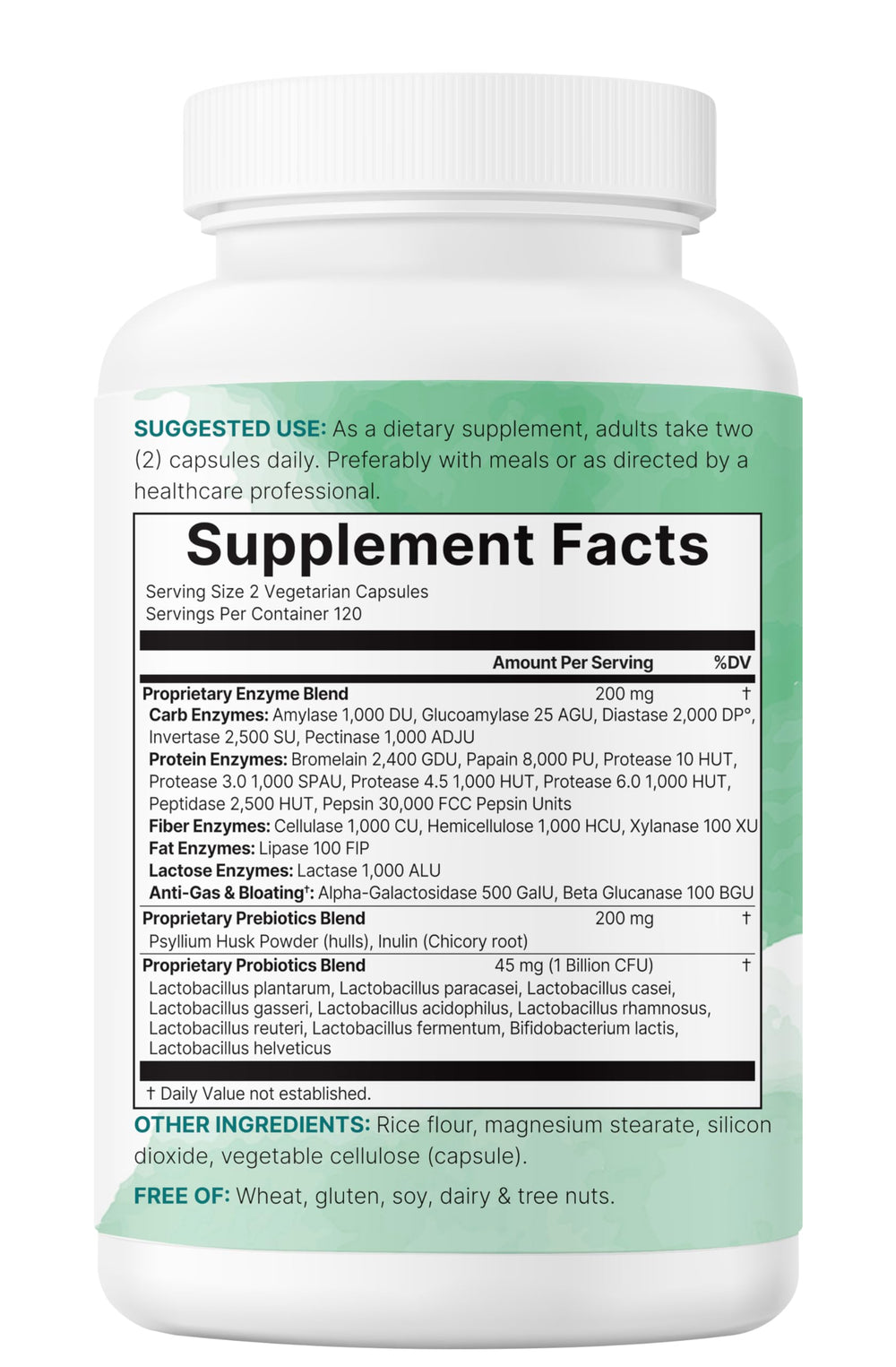 Micro Ingredients Super Enzymes gut health scene suggesting balanced digestion