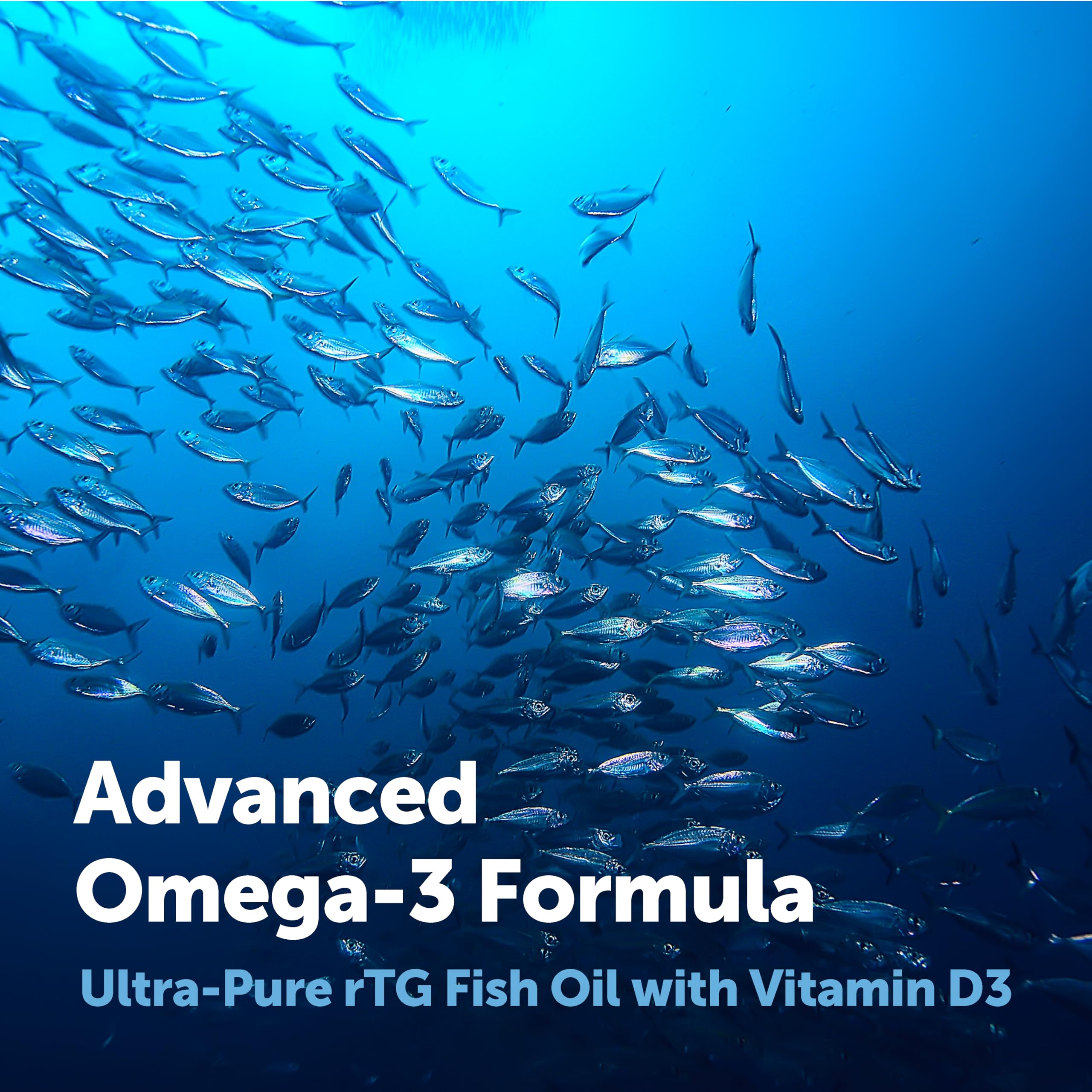 Third-party tested Micro Ingredients Omega-3 label for purity and potency.